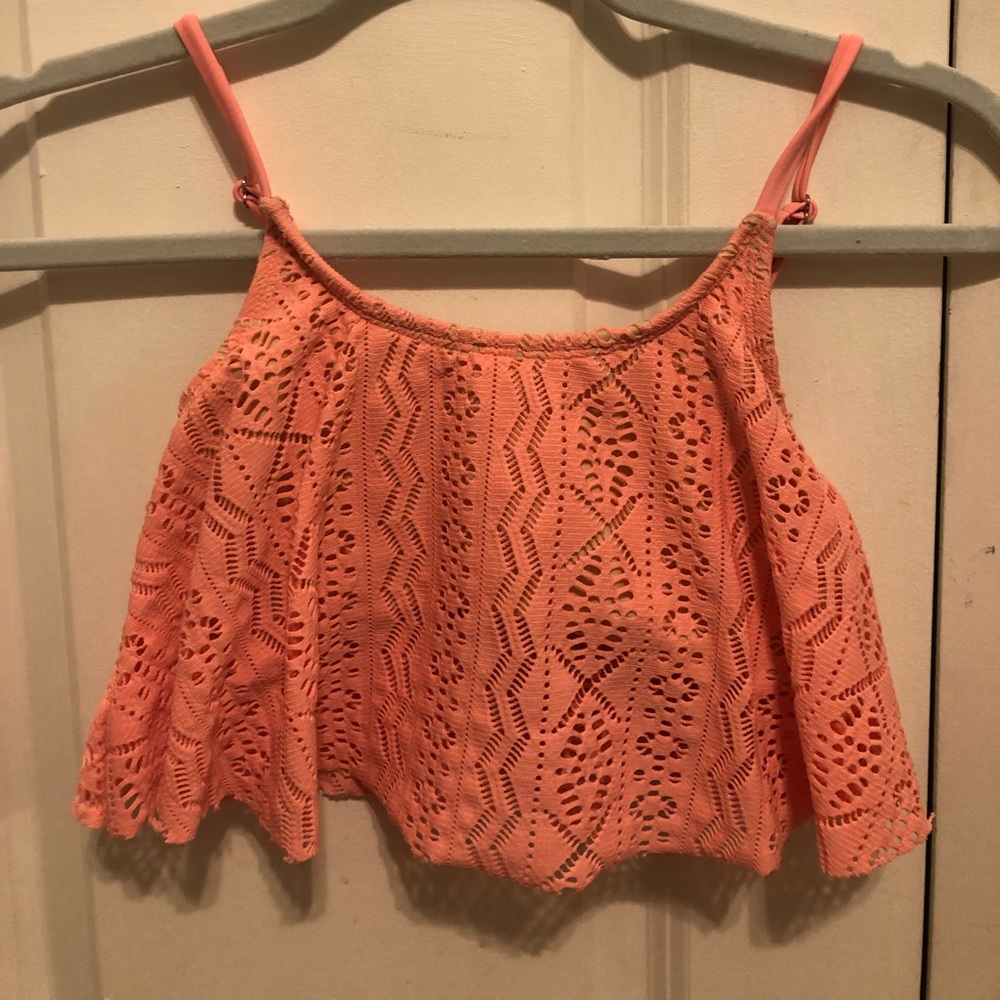 Peach Bikini Top